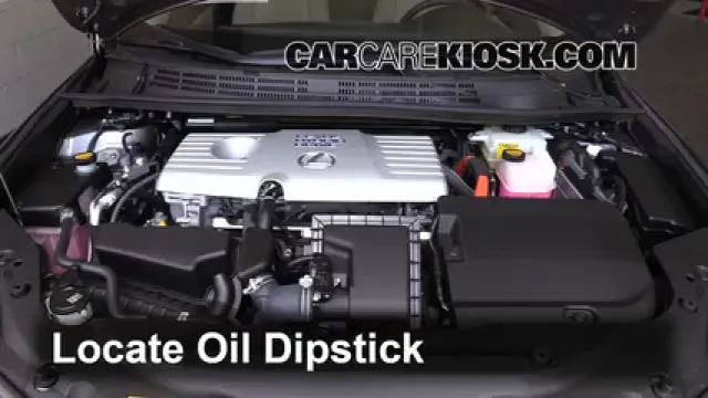 2014 Lexus CT200h 1.8L 4 Cyl. Huile Vérifier le niveau de l'huile